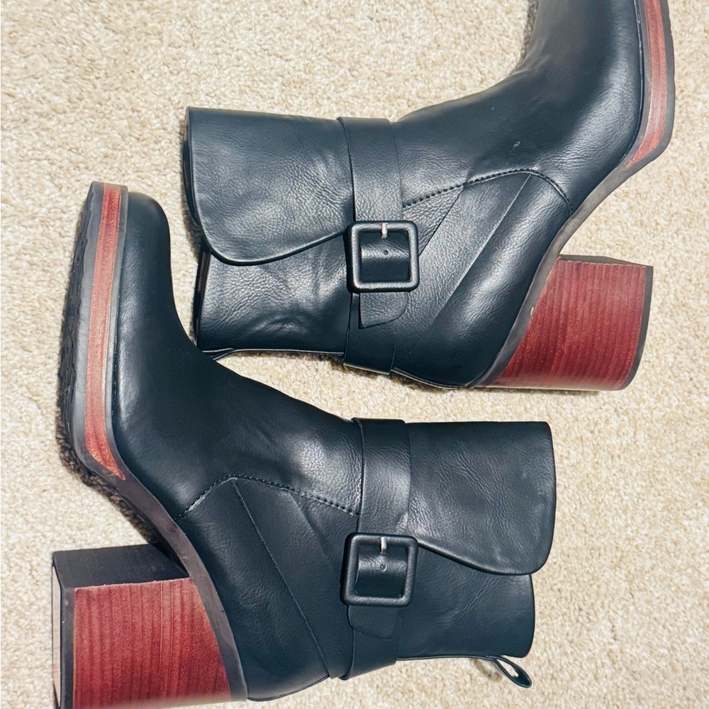 Easy Zip On Chunky Heeled Nordstrom Boot